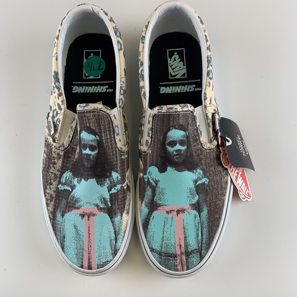 Vans Other - Vans x House Of Terror The Shining Classic Slip-On Shoes Mens Size 8.5 Womens 10